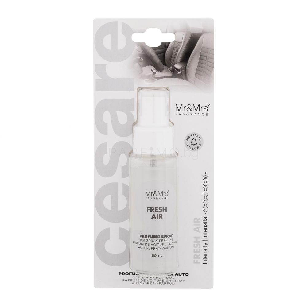 Mr&Mrs Fragrance Cesare Car Spray Perfume Fresh Air Ароматизатор за автомобил 50 ml