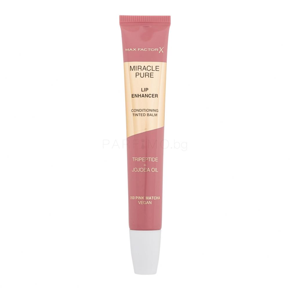 Max Factor Miracle Pure Lip Enhancer Балсам за устни за жени 12 ml Нюанс 050 Pink Matcha
