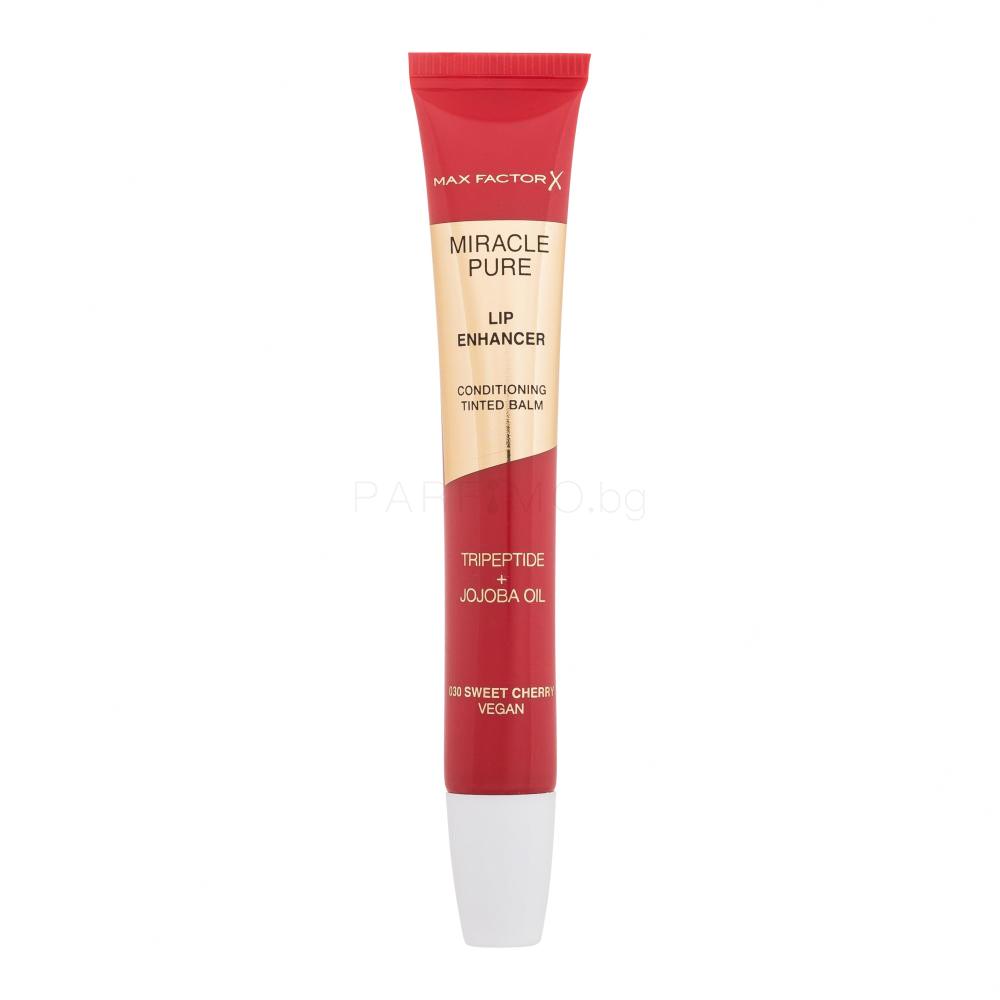 Max Factor Miracle Pure Lip Enhancer Балсам за устни за жени 12 ml Нюанс 030 Sweet Cherry
