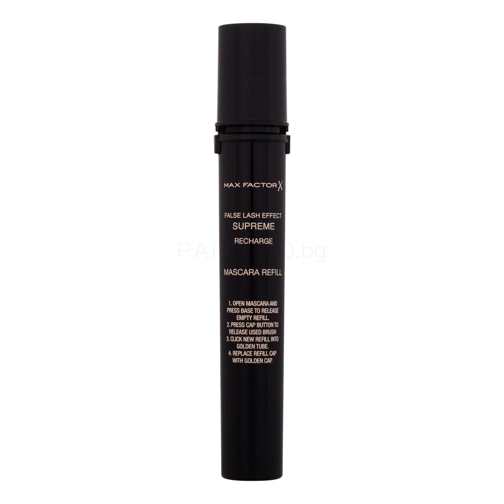 Max Factor False Lash Effect Supreme Recharge Refill Спирала за жени Пълнител 8 ml Нюанс Black