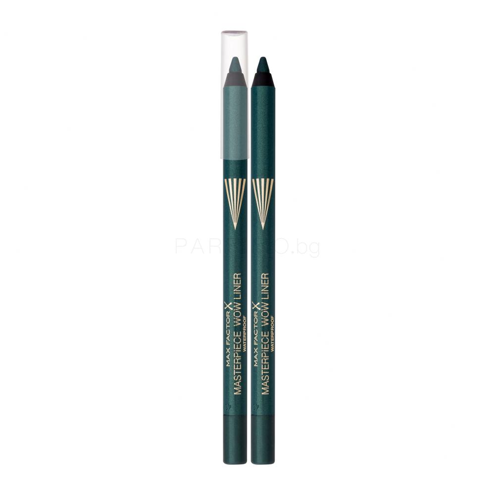 Max Factor Masterpiece Wow Liner Waterproof Молив за очи за жени 1,2 g Нюанс 600 Emerald Green