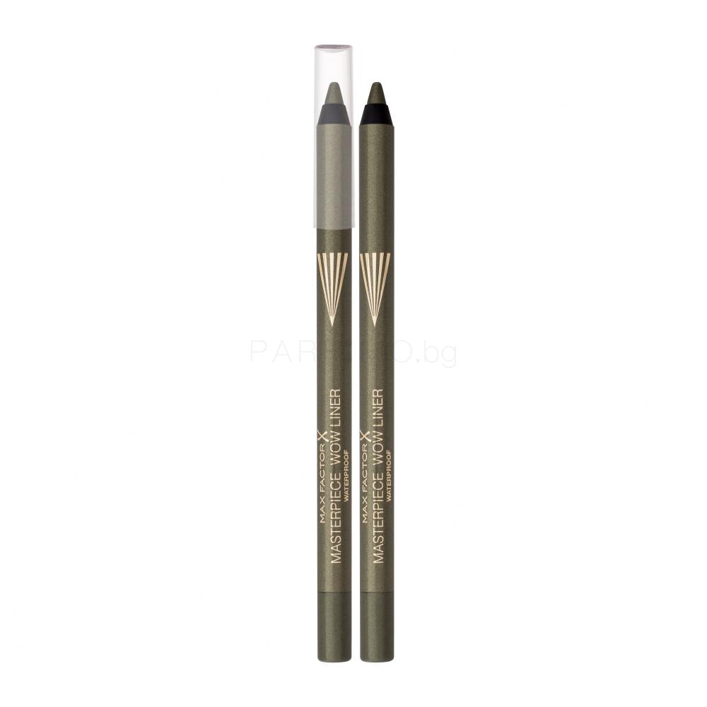 Max Factor Masterpiece Wow Liner Waterproof Молив за очи за жени 1,2 g Нюанс 625 Green Shimmer