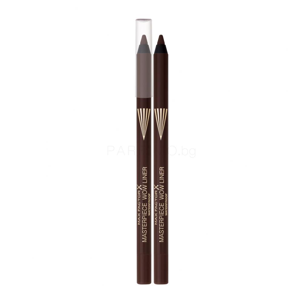 Max Factor Masterpiece Wow Liner Waterproof Молив за очи за жени 1,2 g Нюанс 260 Chocolate Brown