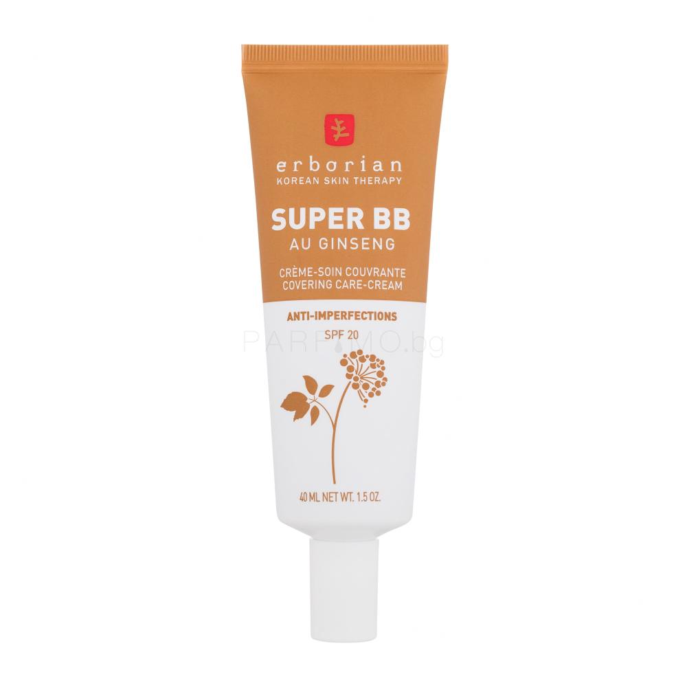 Erborian Super BB Covering Care-Cream SPF20 BB крем за жени 40 ml Нюанс Caramel увредена кутия