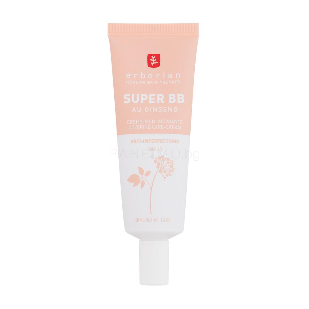 Erborian Super BB Covering Care-Cream SPF20 BB крем за жени 40 ml Нюанс Clair увредена кутия