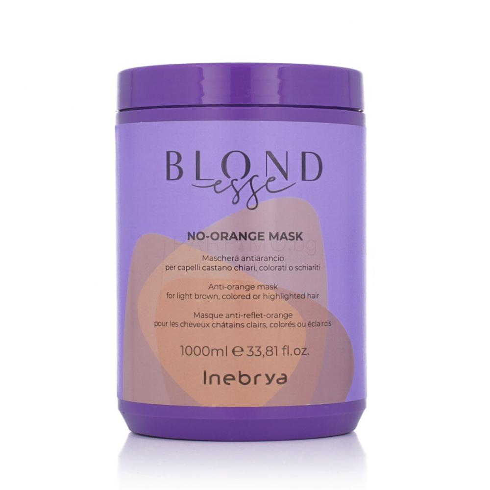 Inebrya BLONDesse No-Orange Mask Маска за коса 1000 ml