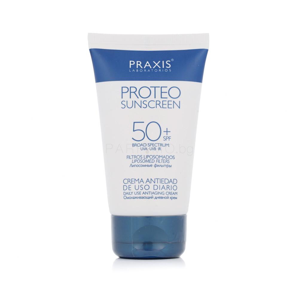 Praxis Laboratorios Proteo Sunscreen SPF50+ Слънцезащитен продукт за лице 50 ml