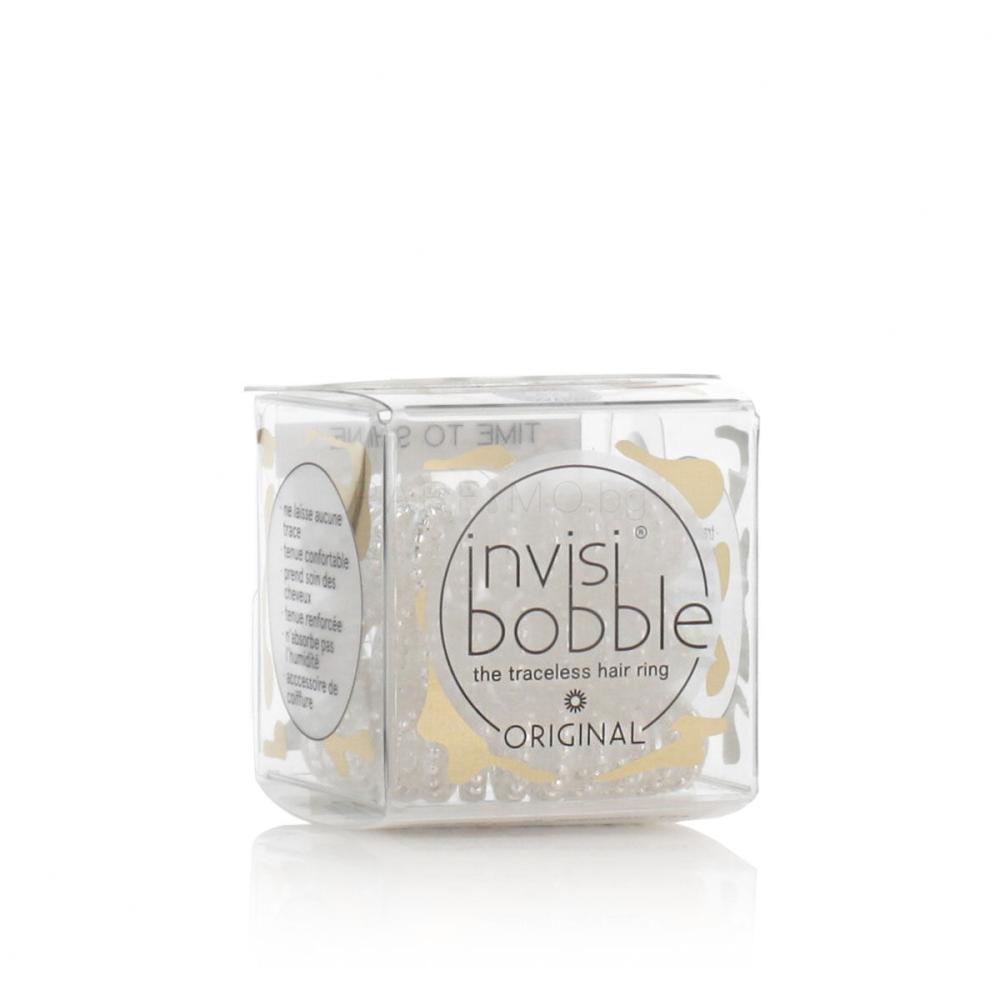 Invisibobble Original Ластик за коса за жени 3 бр Нюанс Mother of Chrome - stříbrná
