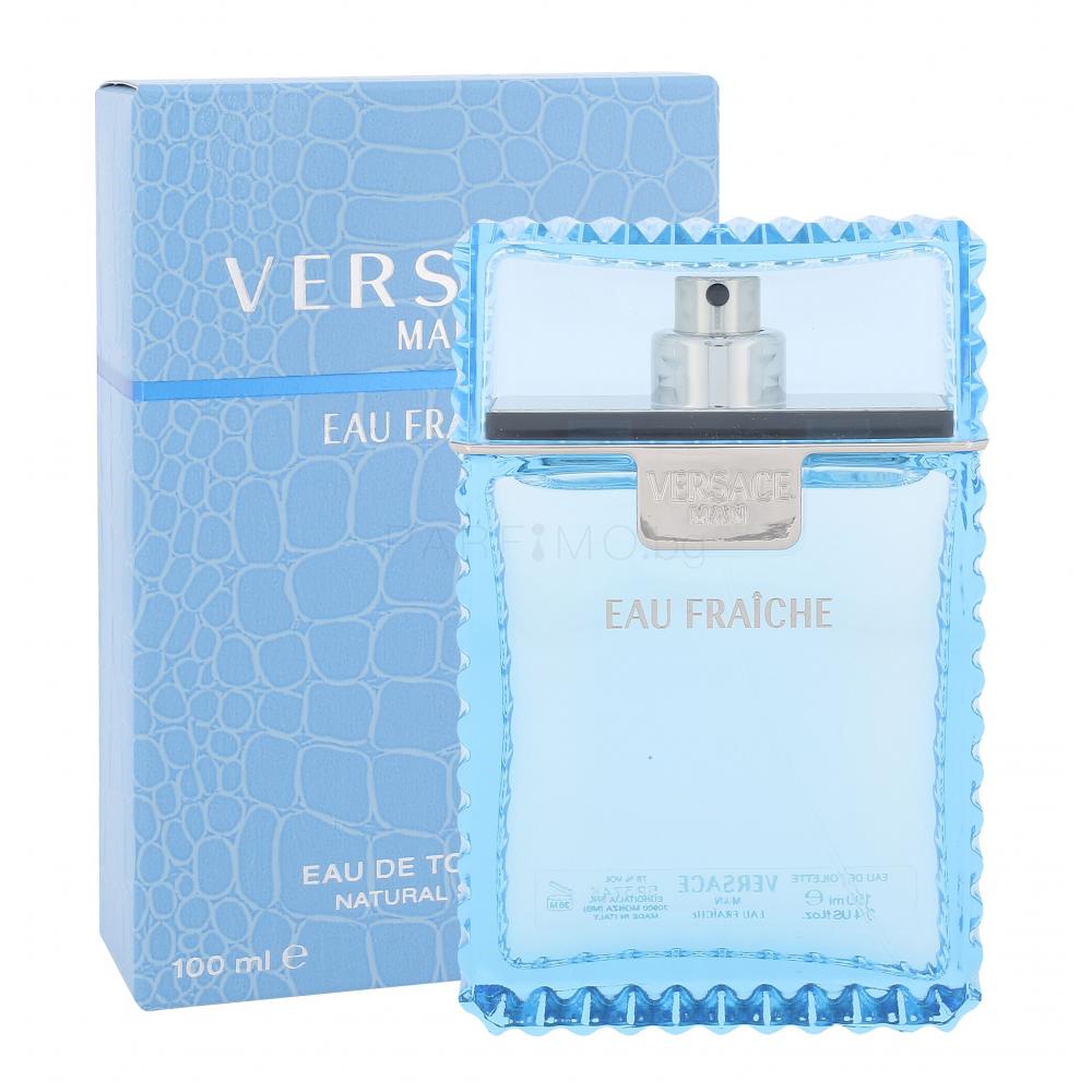 Versace Man Eau Fraiche Eau de Toilette за мъже 100 ml Parfimo.bg