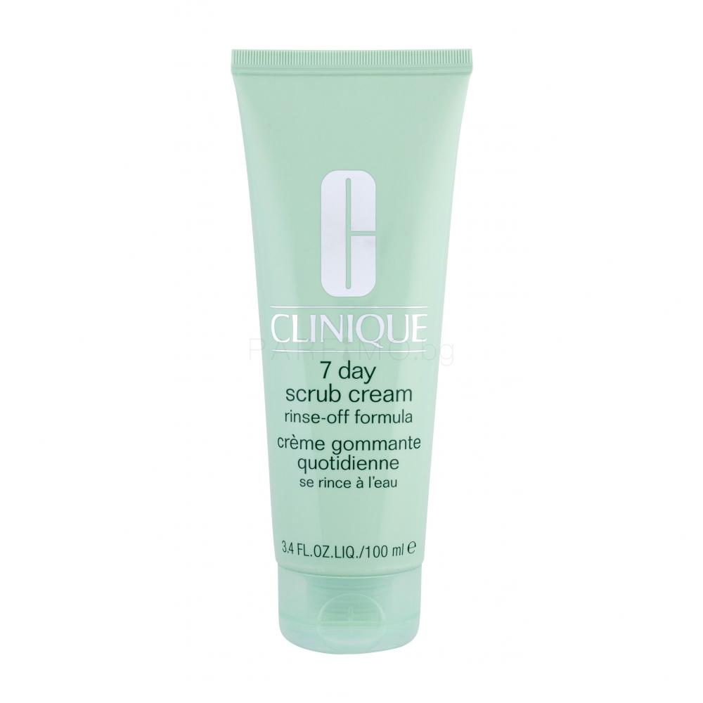 Clinique 7 Day Scrub Cream Ексфолиант за жени 100 ml Parfimo.bg