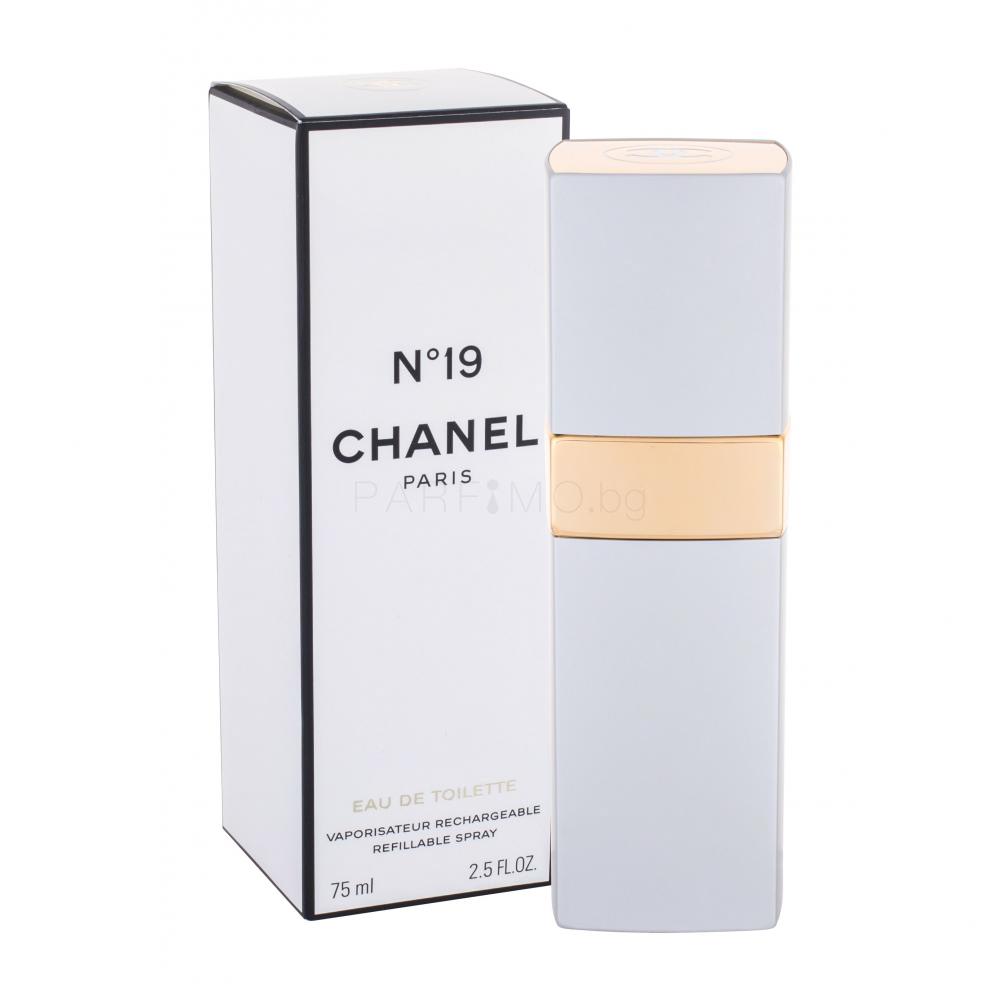 Chanel No. 19 Eau de Toilette за жени Зареждаем 75 ml | Parfimo.bg