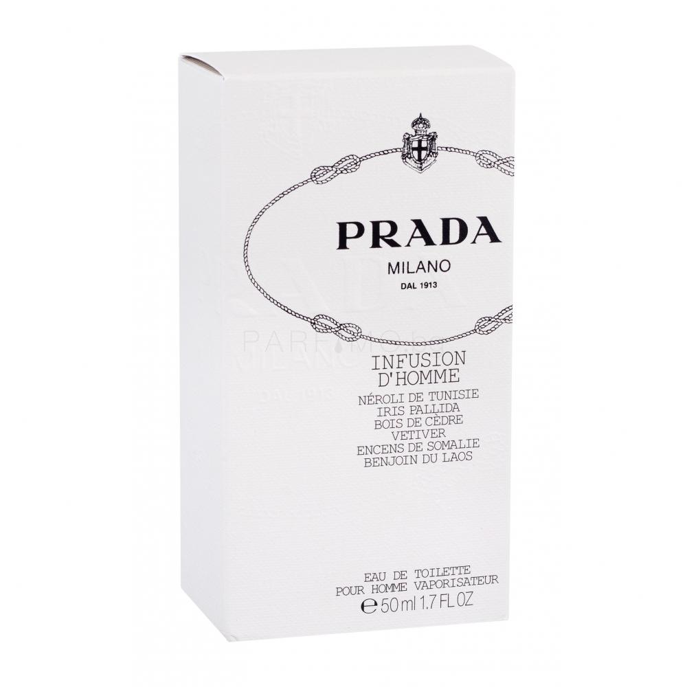 Prada Infusion D´ Homme Eau de Toilette за мъже 50 ml Parfimo.bg