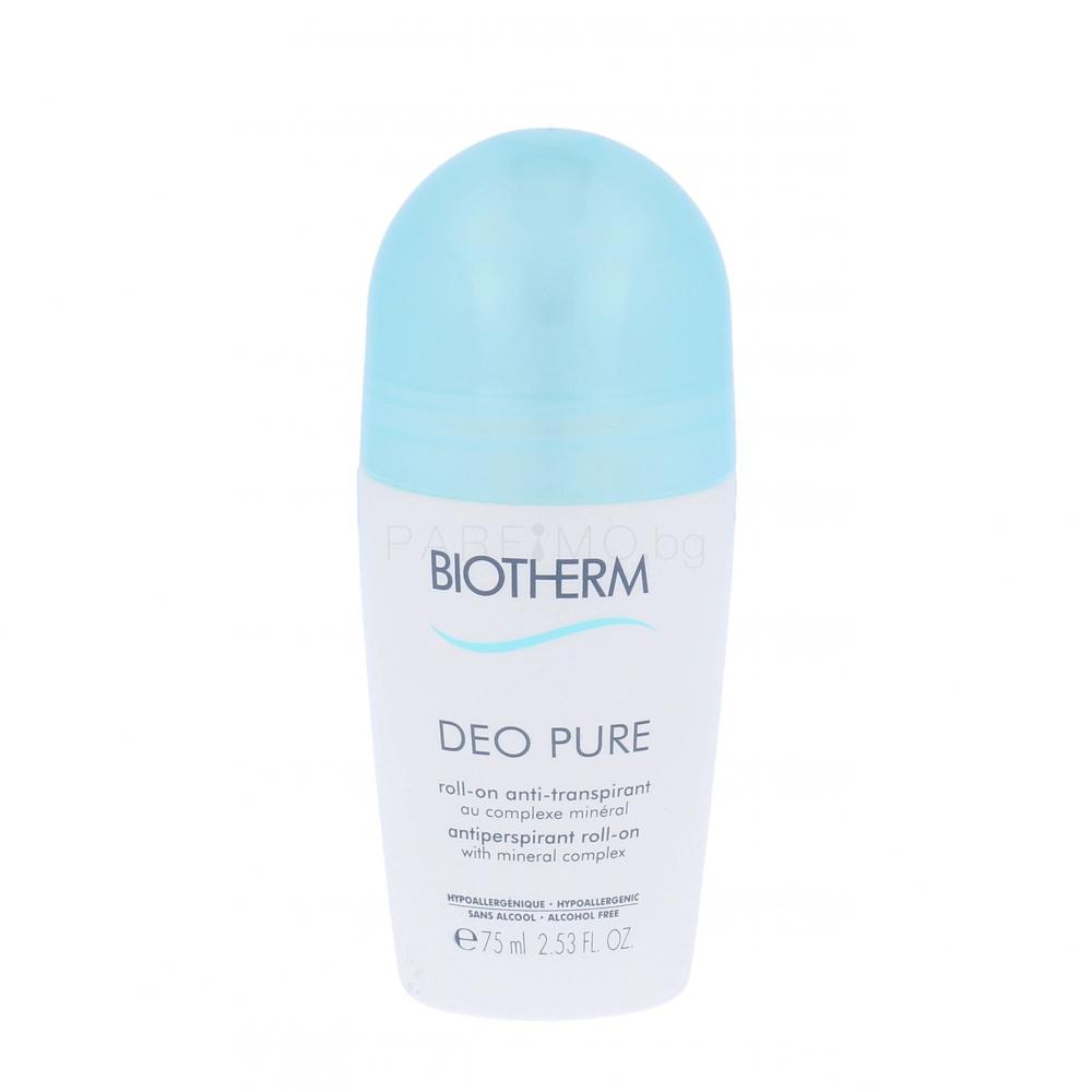 Biotherm Deo Pure Антиперспирант за жени 75 ml
