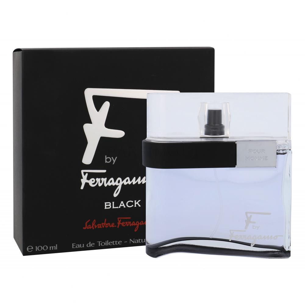 Ferragamo F by Ferragamo Black Eau de Toilette за мъже 100 ml