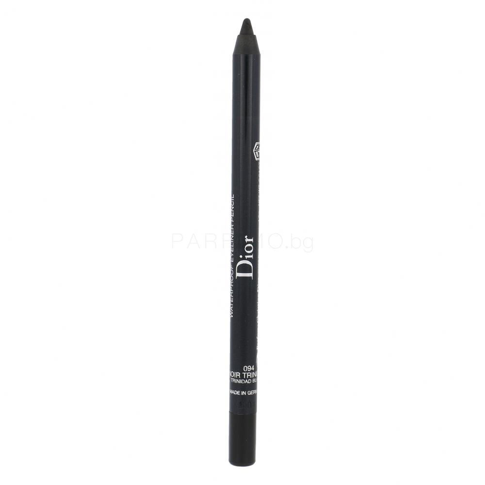 Dior Eyeliner Waterproof Молив за очи за жени 1,2 g Нюанс 094 Trinidad Black ТЕСТЕР