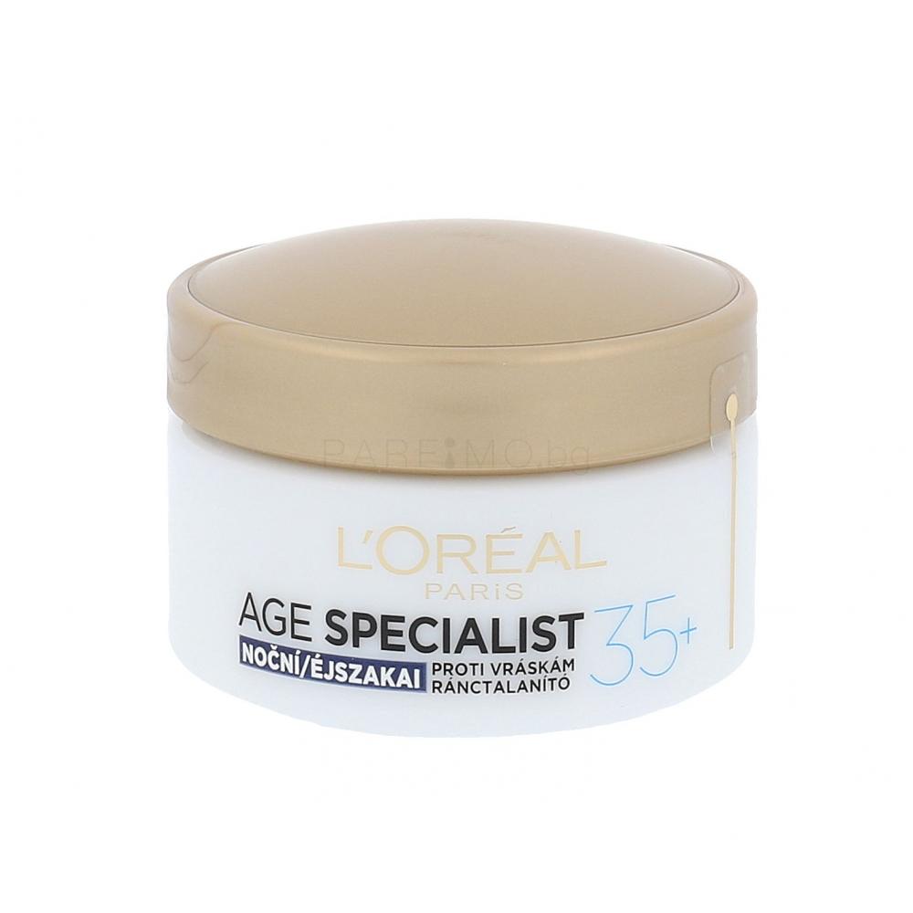 L'Oréal Paris Age Specialist 35+ Нощен крем за лице за жени 50 ml