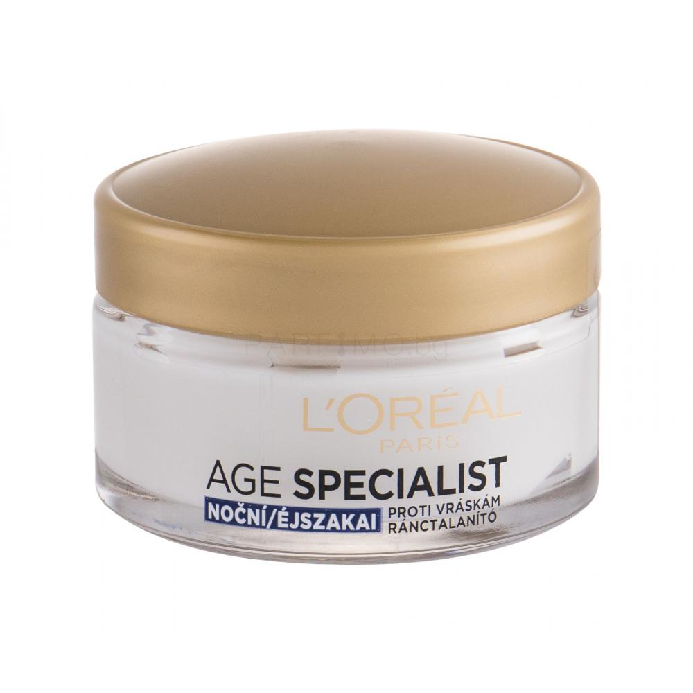 L'Oréal Paris Age Specialist 45+ Нощен крем за лице за жени 50 ml