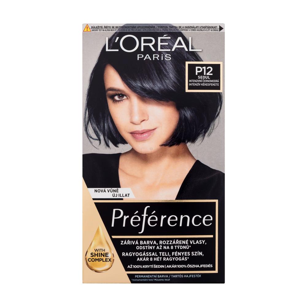 L'Oréal Paris Préférence Боя за коса за жени 60 ml Нюанс P12