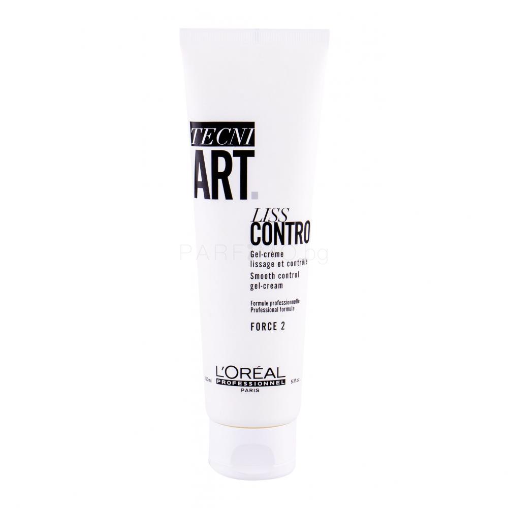L'Oréal Professionnel Tecni.Art Liss Control Gel-Cream Изправяне на косата за жени 150 ml