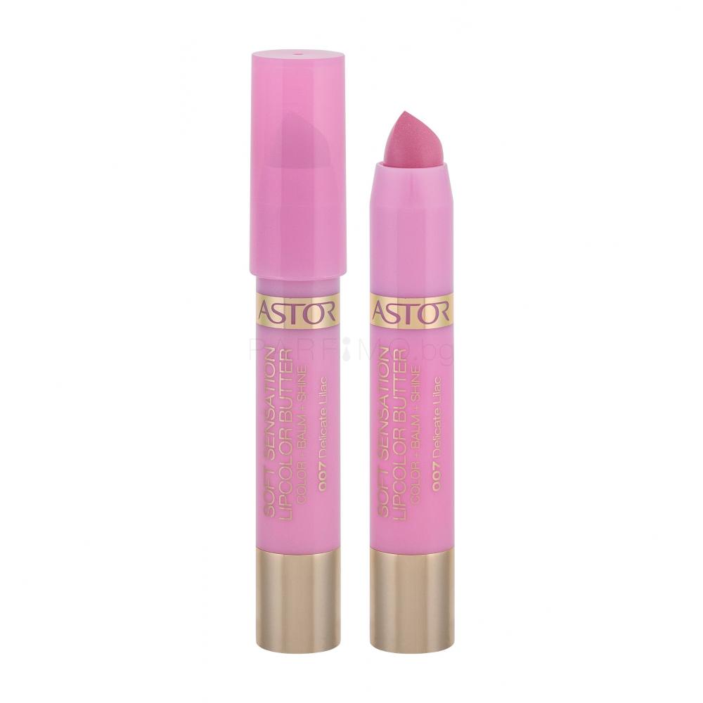 ASTOR Soft Sensation Lipcolor Butter Червило за жени 4,8 g Нюанс 007 Delicate Lilac