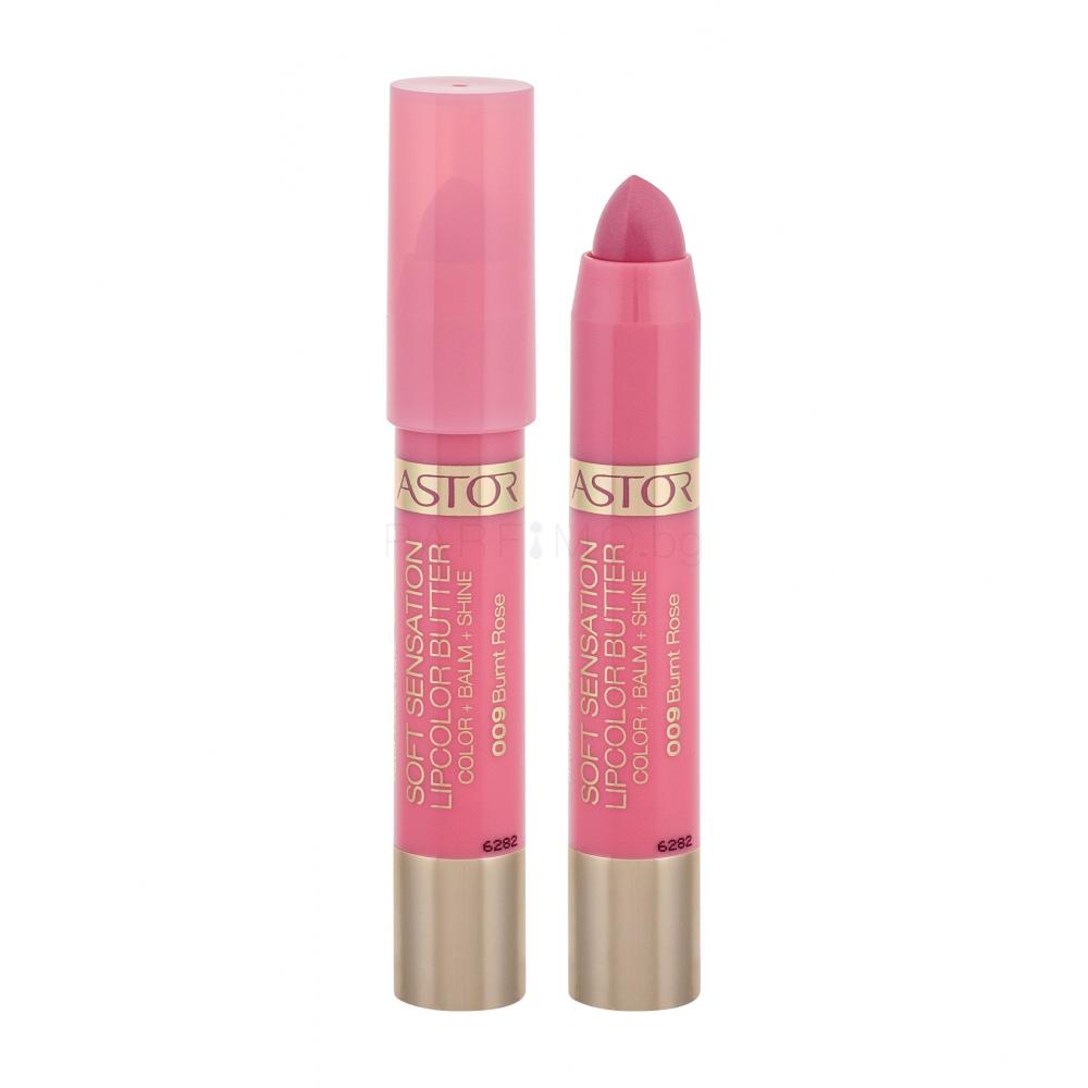ASTOR Soft Sensation Lipcolor Butter Червило за жени 4,8 g Нюанс 009 Bumt Rose