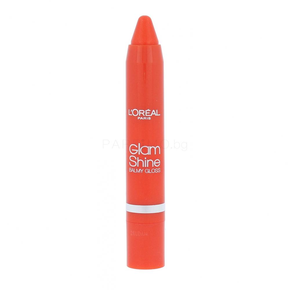 L'Oréal Paris Glam Shine Balmy Gloss Червило за жени 4,8 g Нюанс 910 Bite The Maracuja