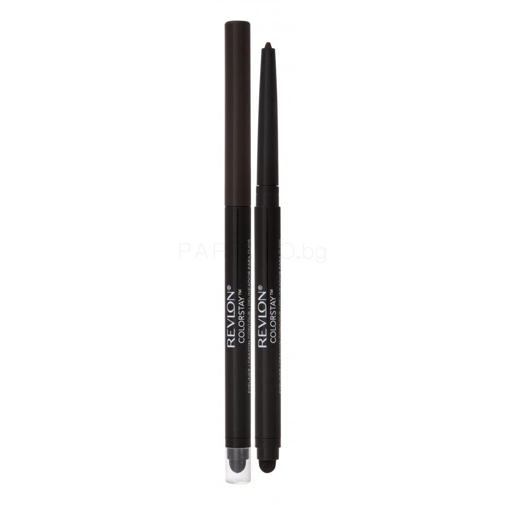 Revlon Colorstay Молив за очи за жени 0,28 g Нюанс Black Brown