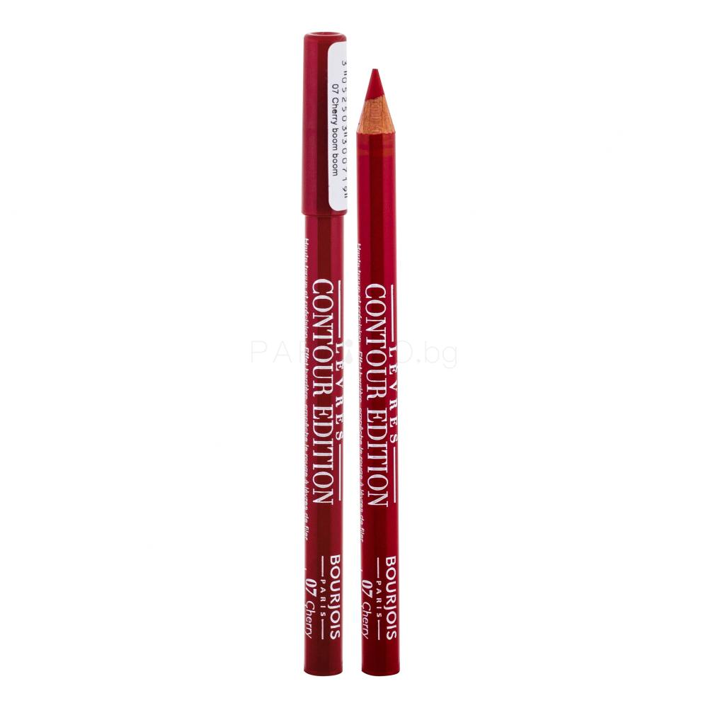 BOURJOIS Paris Contour Edition Молив за устни за жени 1,14 g Нюанс 07 Cherry Boom Boom