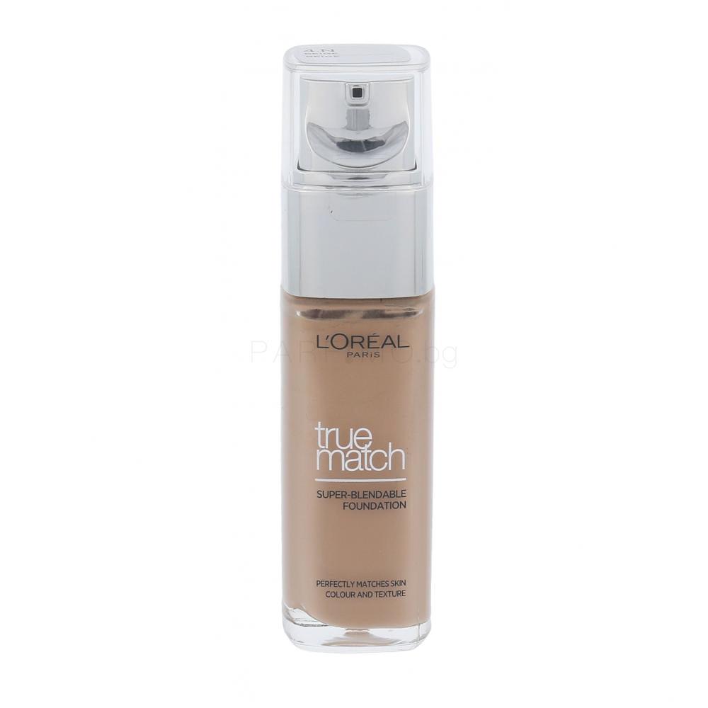 L'Oréal Paris True Match Super-Blendable Foundation Фон дьо тен за жени 30 ml Нюанс 4.N