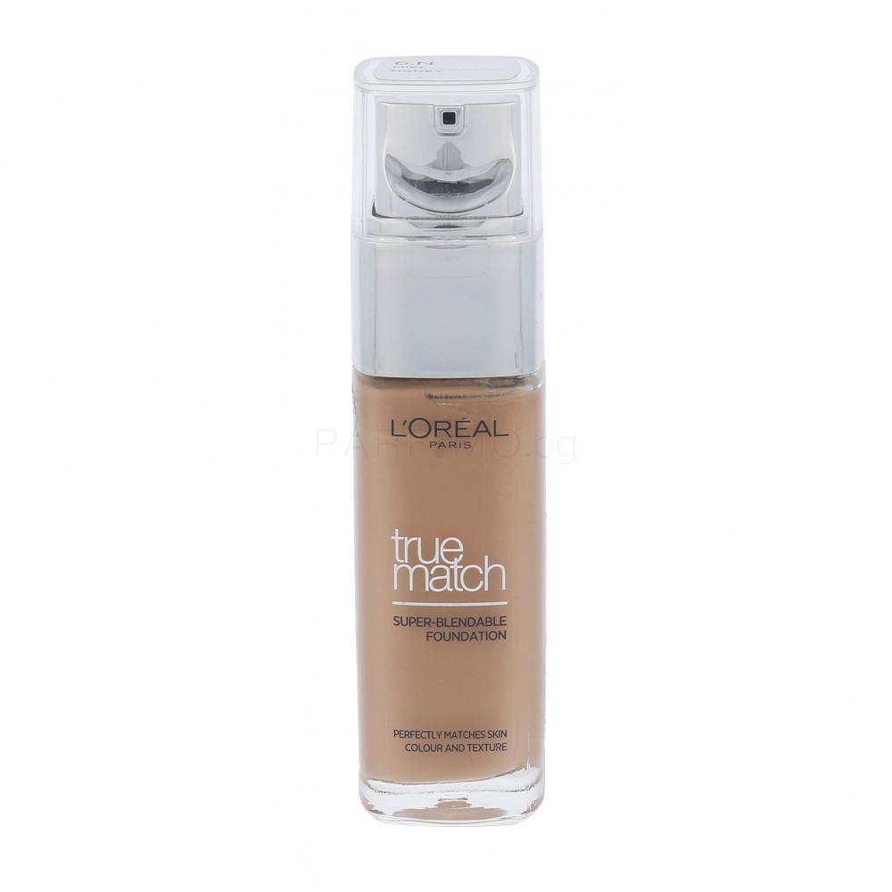 L'Oréal Paris True Match Super-Blendable Foundation Фон дьо тен за жени 30 ml Нюанс 6.N