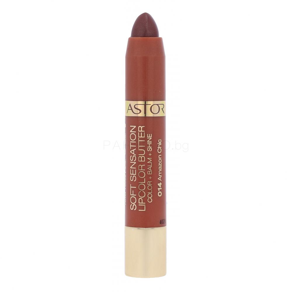 ASTOR Soft Sensation Lipcolor Butter Червило за жени 4,8 g Нюанс 014 Amazon Chic