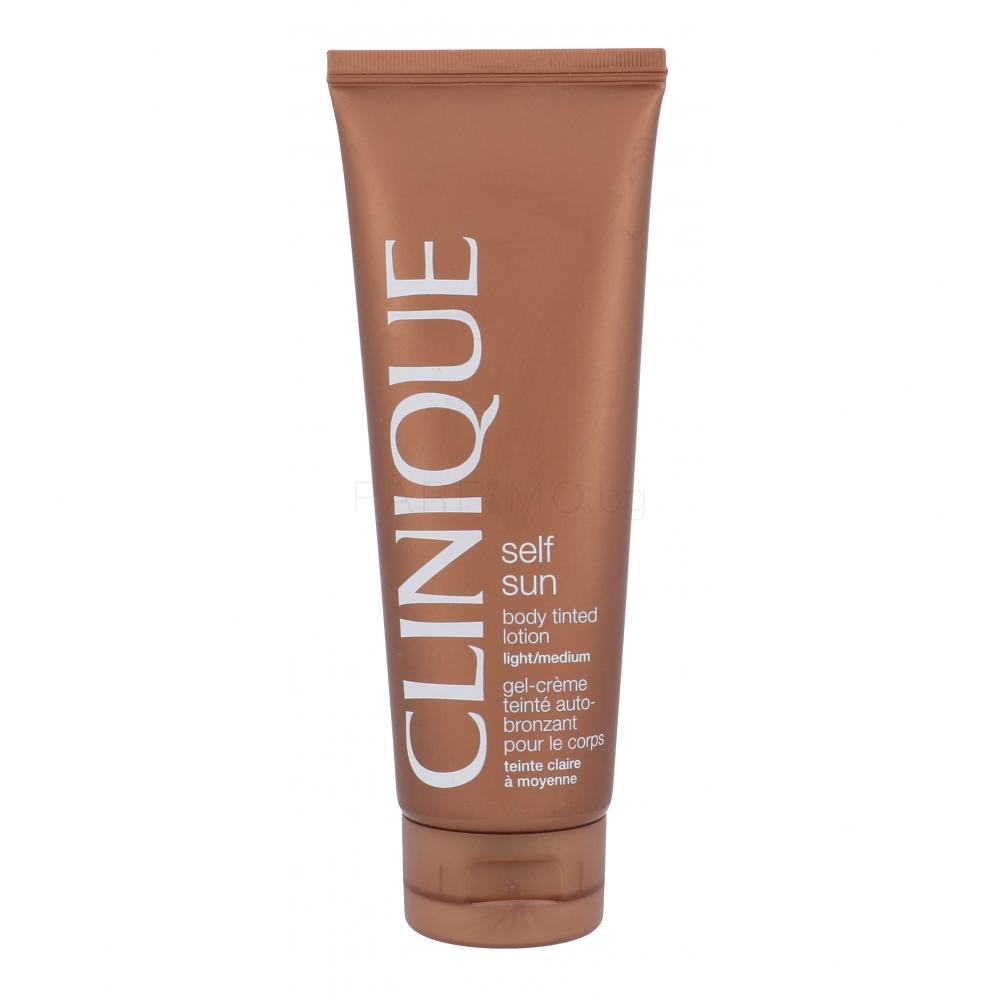 Clinique Self Sun Body Tinted Lotion Автобронзант за жени 125 ml Нюанс