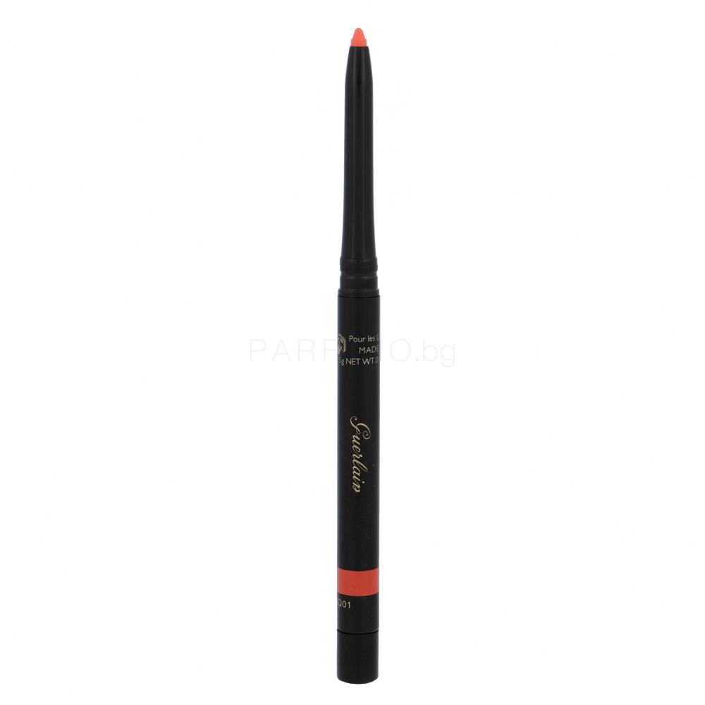 Guerlain The Lip Liner Молив за устни за жени 0,35 g Нюанс 46 Orange Hibiscus