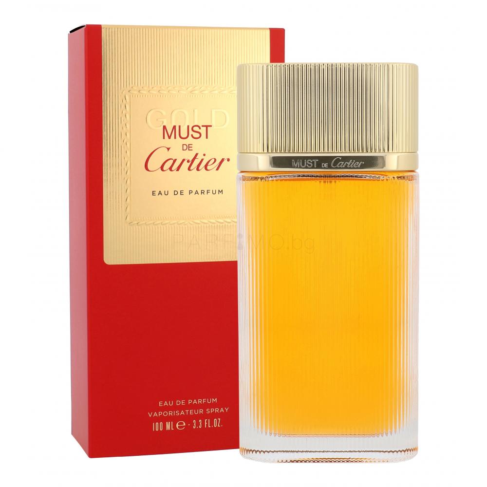 Cartier Must De Cartier Gold Eau de Parfum за жени 100 ml Parfimo.bg