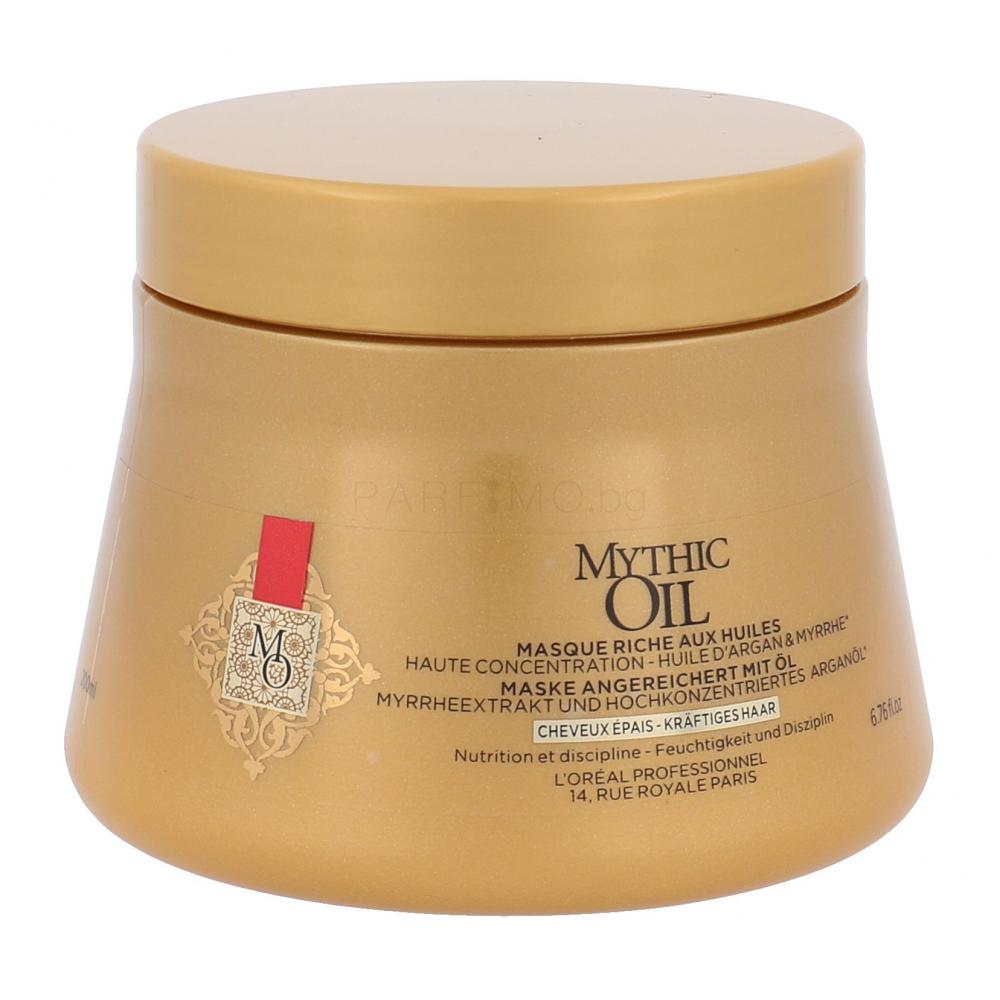 L'Oréal Professionnel Mythic Oil Thick Hair Masque Маска за коса за жени 200 ml