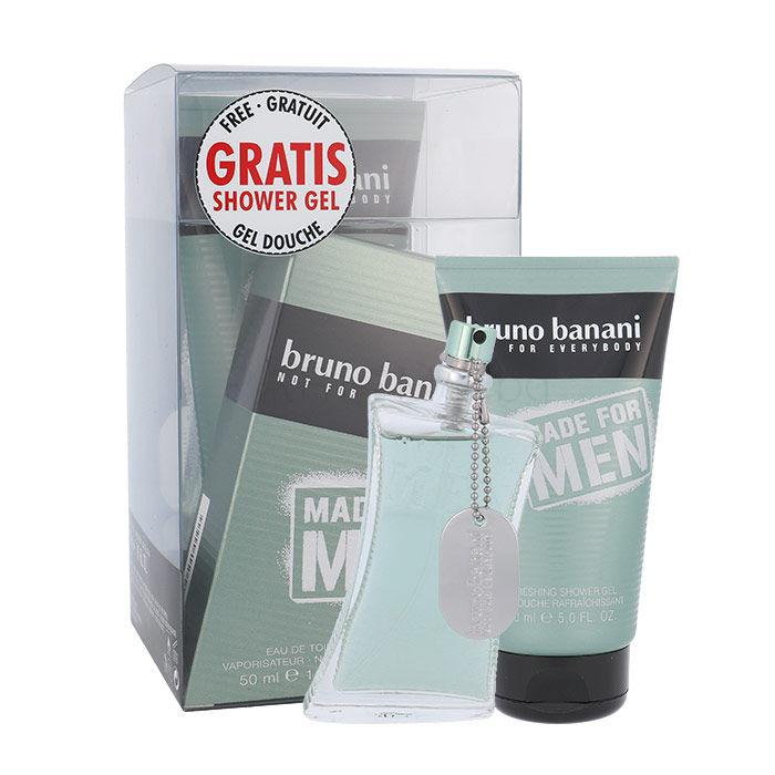 Bruno Banani Made For Men Подаръчен комплект EDT 50 ml + душ гел 150 ml увредена кутия