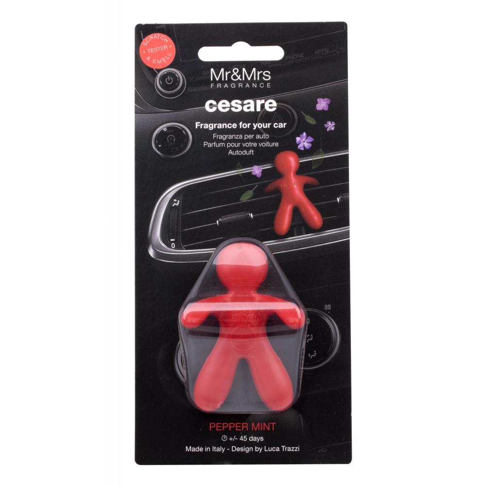 Mr&Mrs Fragrance Cesare Pepper Mint Ароматизатор за автомобил 1 бр