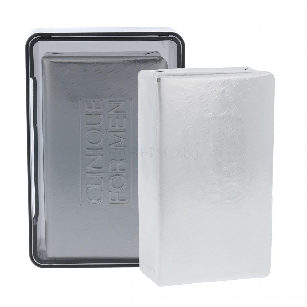 Clinique For Men Face Soap With Dish Почистващ сапун за мъже 150 g
