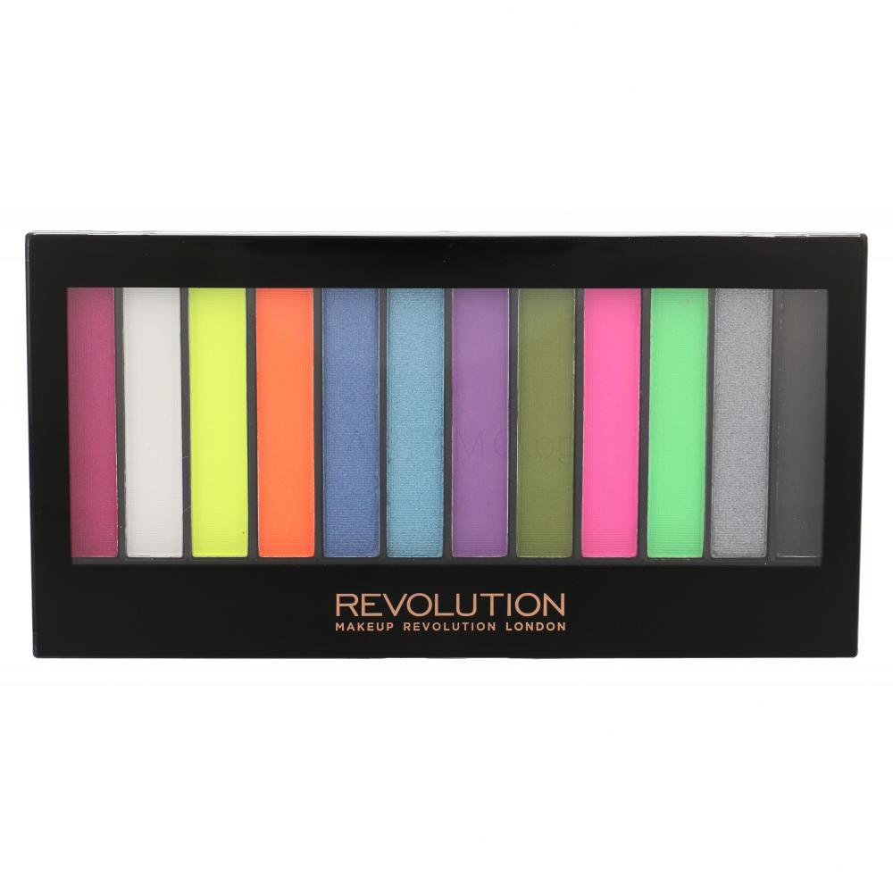 Makeup Revolution London Redemption Palette Acid Brights Сенки за очи