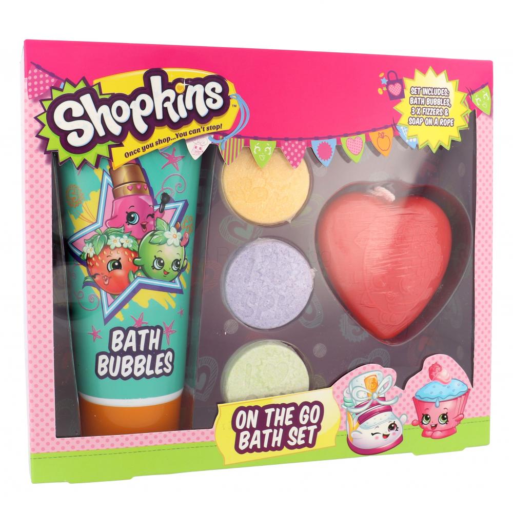 Shopkins Bubble Bath Подаръчен комплект пяна за вана 200 ml