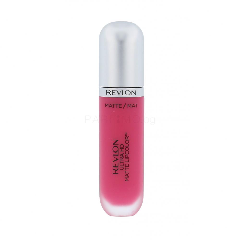 Rouge à Lèvres Matte Métallique REVLON Ultra HD - Teinte 715 HD Glow, Formule Gel - Neuf