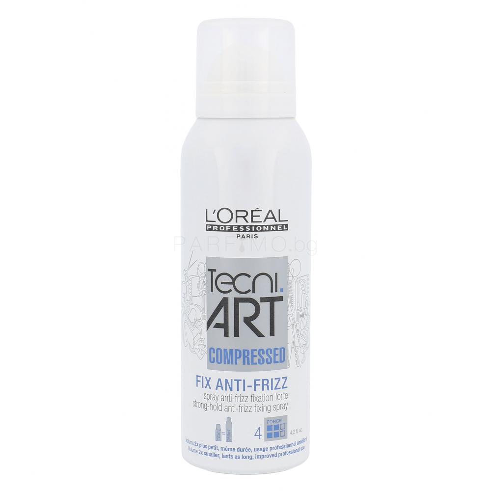 L'Oréal Professionnel Tecni.Art Fix Anti-Frizz Compressed Лак за коса за жени 125 ml