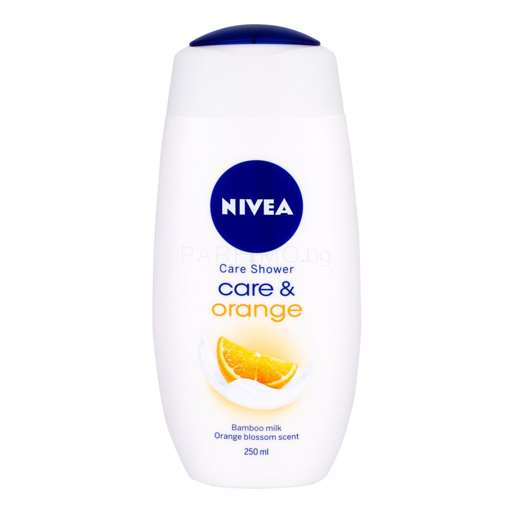 Nivea Care & Orange Душ гел за жени 250 ml