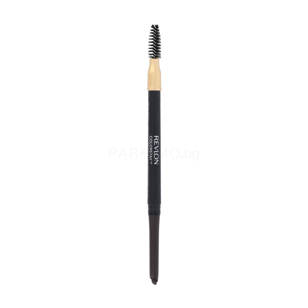 Revlon Colorstay Brow Pencil Молив за вежди за жени 0,35 g Нюанс 220 Dark Brown