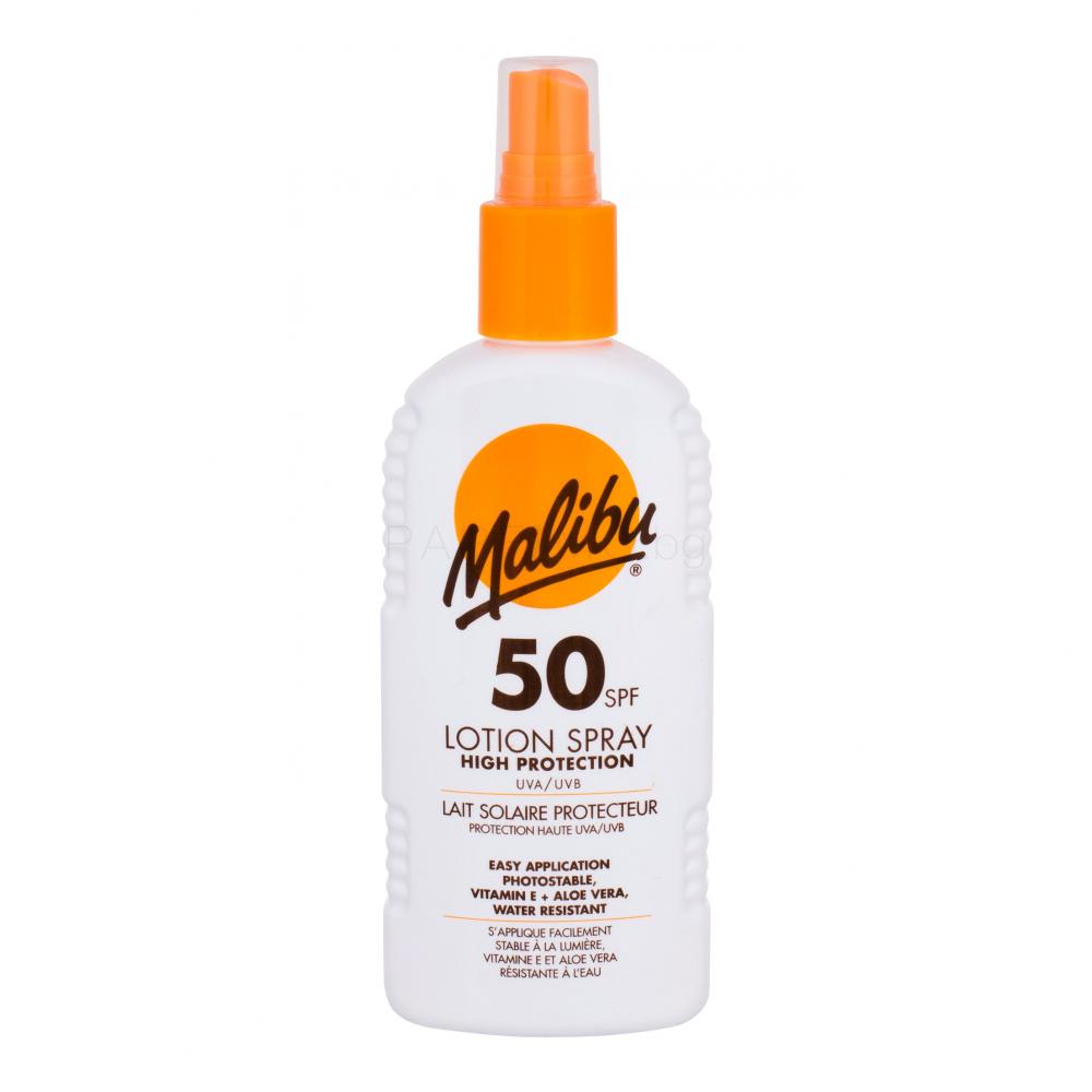 Malibu Lotion Spray SPF50 Слънцезащитна козметика за тяло 200 ml