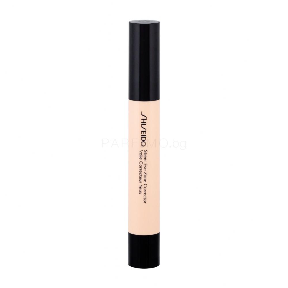 Shiseido Sheer Eye Zone Corrector Коректор за жени 3,8 ml Нюанс 104 Natural Ochre