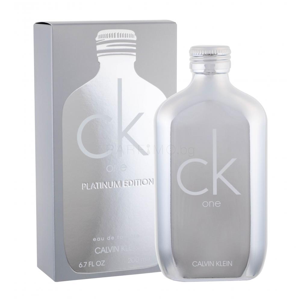 calvin klein one platinum edition eau de toilette