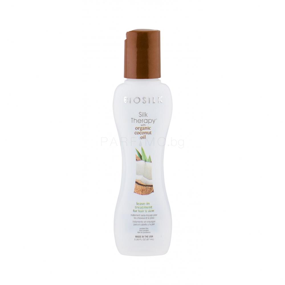 Farouk Systems Biosilk Silk Therapy Organic Coconut Oil Маска за коса за жени 67 ml
