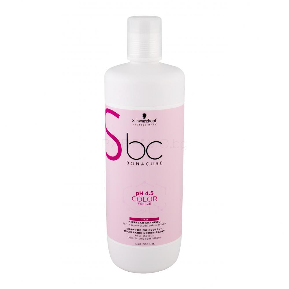 Schwarzkopf Professional BC Bonacure pH 4.5 Color Freeze Rich Micellar ...
