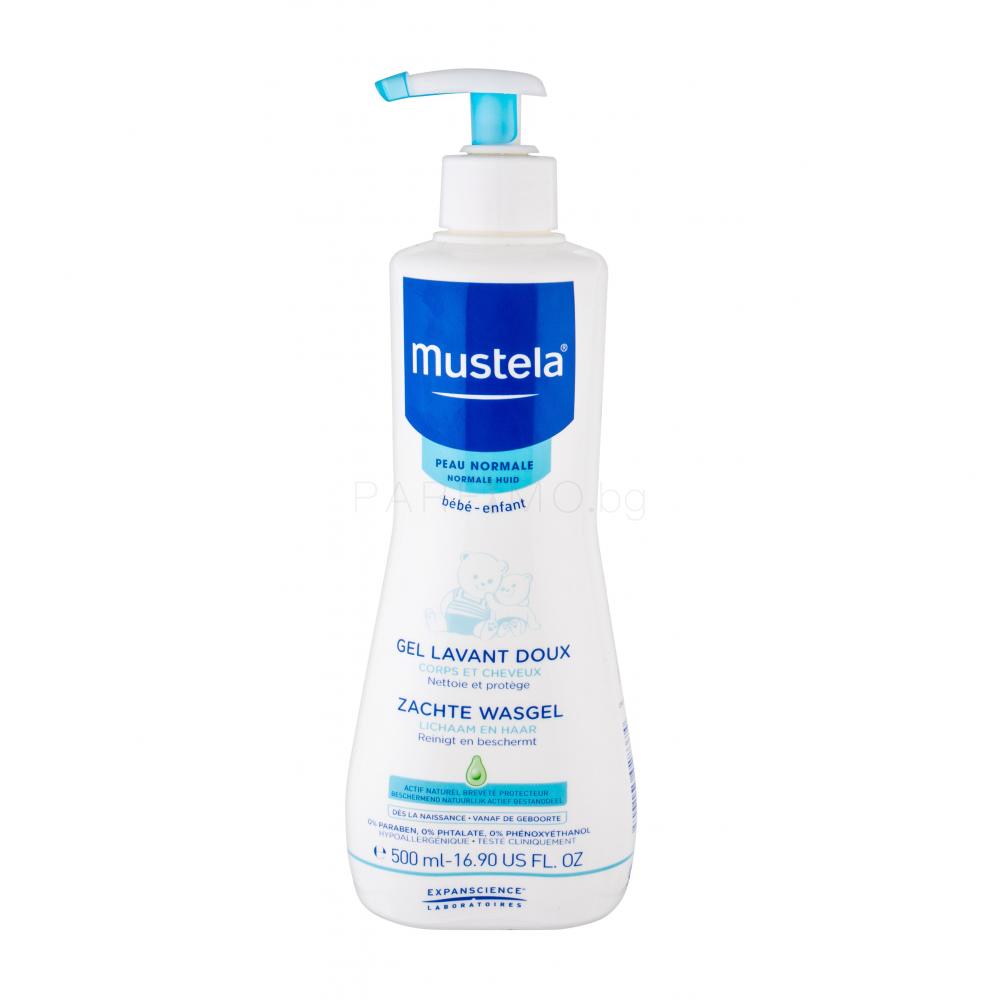 Mustela Bébé Cleansing Gel Душ гел за деца 500 ml Parfimo.bg